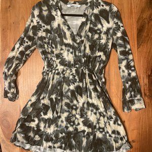 Zara Tye Dye Mini Dress